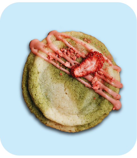 strawberry matcha